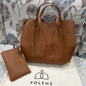 polene Cyme Edition Textured Camel